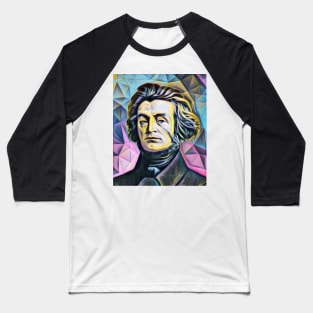 Adam Mickiewicz Portrait | Adam Mickiewicz Artwork 10 Baseball T-Shirt